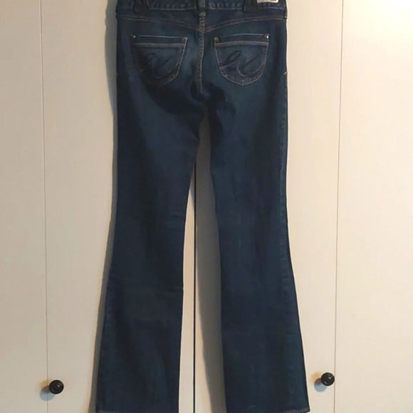 Express Stella Y2K Low Rise Bootcut/Flare stretch jeans Western festival - Picture 2 of 7